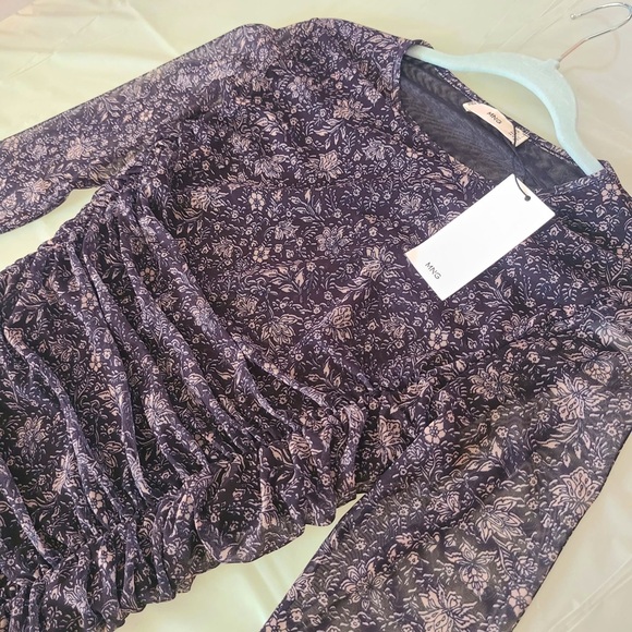 Elegant Midi Dress by Mango Size Small - Picture 3 of 13